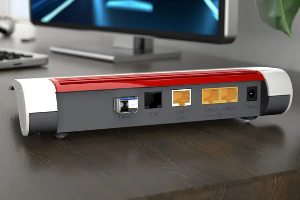 FRITZ!Box 5530 Fiber Anschluss