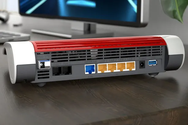 FRITZ!Box 5590 Fiber Glasfaseranschluss