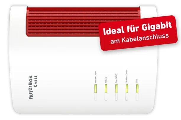 FRITZ!Box 6670 Cable Geschwindigkeit