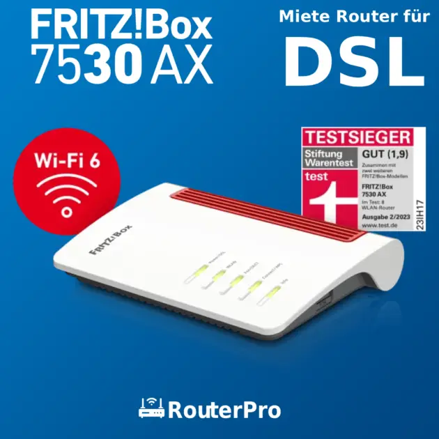 FRITZ!Box 7530 AX (DSL-Router)